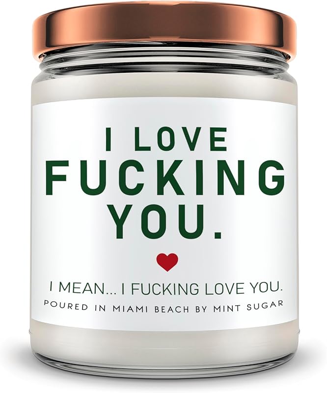 9oz scented soy wax candle made in USA Valentine's Day gift for girlfr