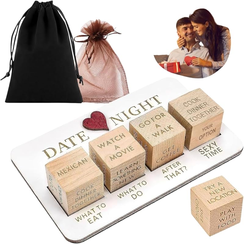 Date Night Dice - Fun Decision Dice & Couple Games for Date Ideas, Act