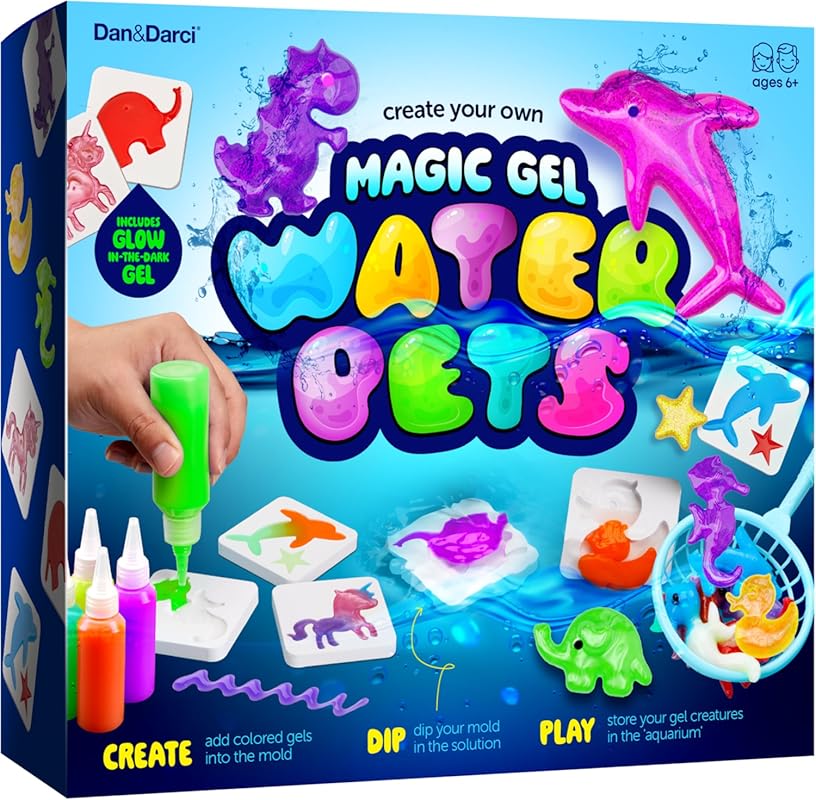 DIY Water Gel Squishy Maker Kit for Kids Create Magic Fairy Pets Craft