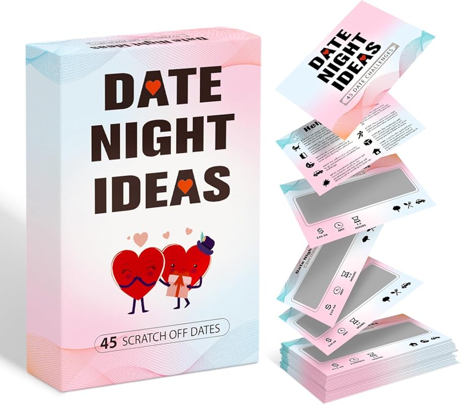 45 Scratch Off Date Night Ideas for Couples – Romantic Games for Him a