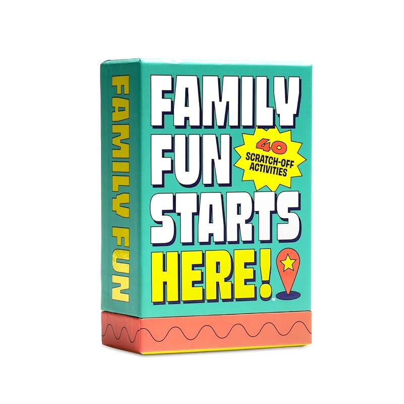 40 Scratch Off Family Summer Activities – Fun Ideas for Kids, Teens, a