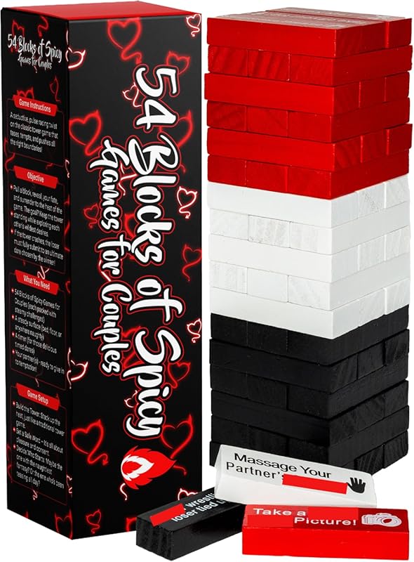 54 Blocks of Spicy Games for Couples - Romantic Games for Date Night –