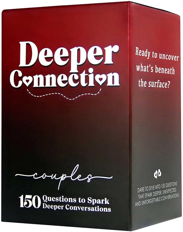 150 Deep Questions Card Game for Couples – Build Intimacy and Trust