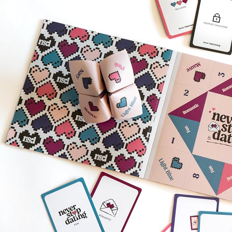 Never Stop Dating - The Ultimate Romantic Date Night Activity Game for