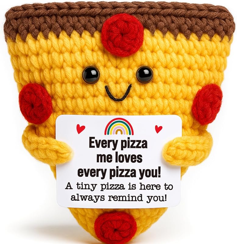 Handmade Crochet Pizza 
