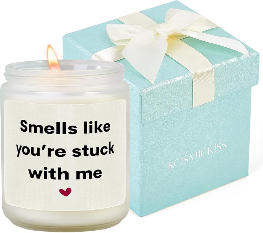 Birthday Gift for Girlfriend, Funny Anniversary Candle Gifts for Wome
