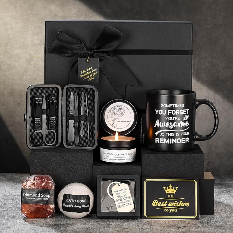 Gifts for Men,Self Care Gifts for Men, 7 Pcs Unique Gifts for Him Dad 
