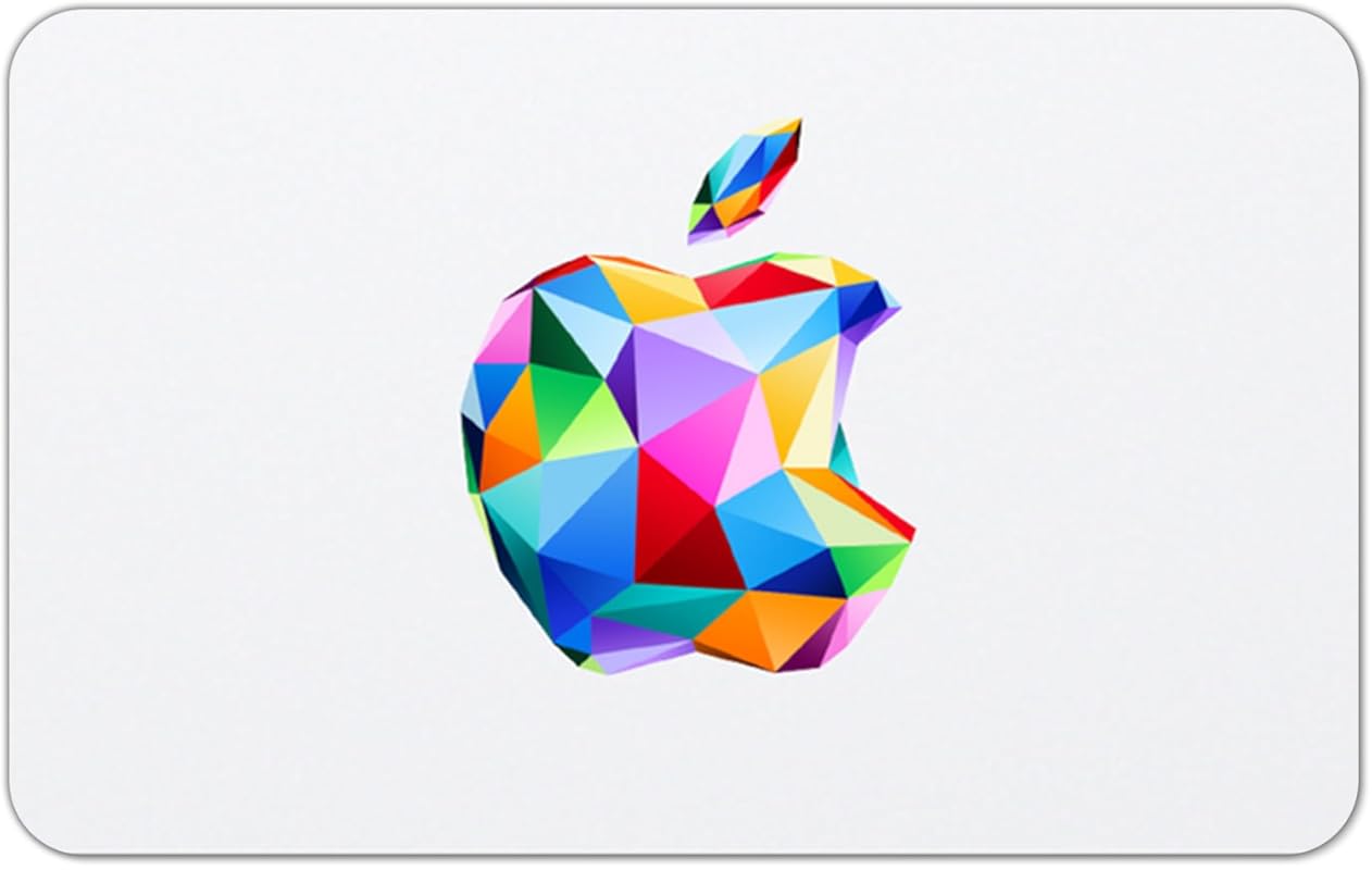 Apple Gift Card for App Store, iTunes, iPhone, iPad, AirPods, MacBook 