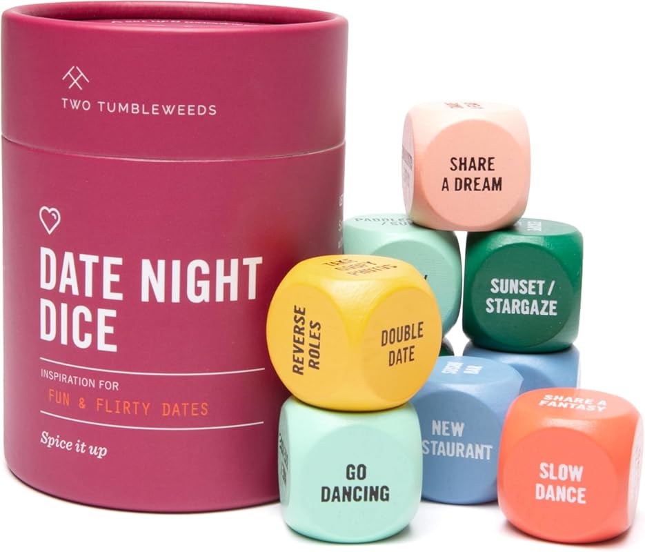 Date Night Dice by Two Tumbleweeds: Couples Date Idea Generator – Fun 