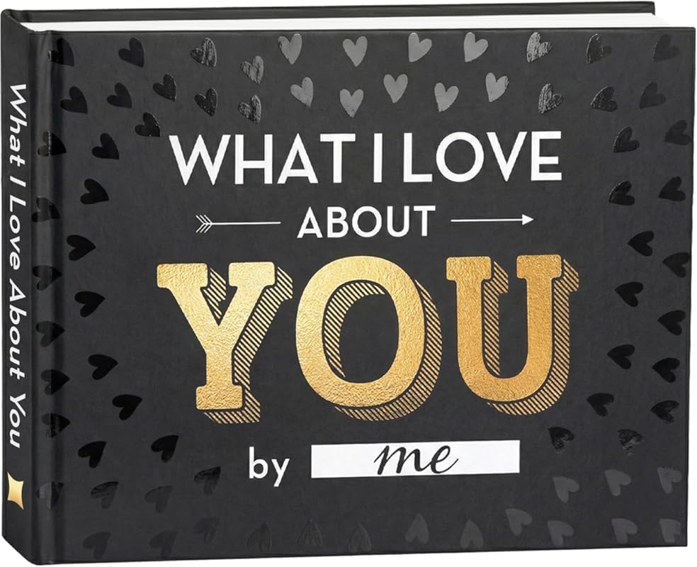What I Love about You Book - Valentines Day Gifts for Him, Her - Fill-