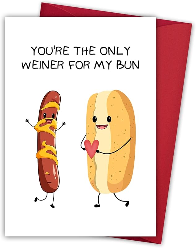 Valentines Day Card for Him, Funny Valentines Day Gifts for Him Boyfri