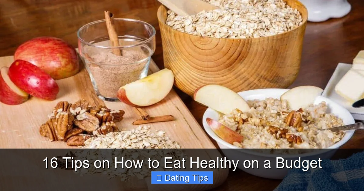16 Tips on How to Eat Healthy on a Budget