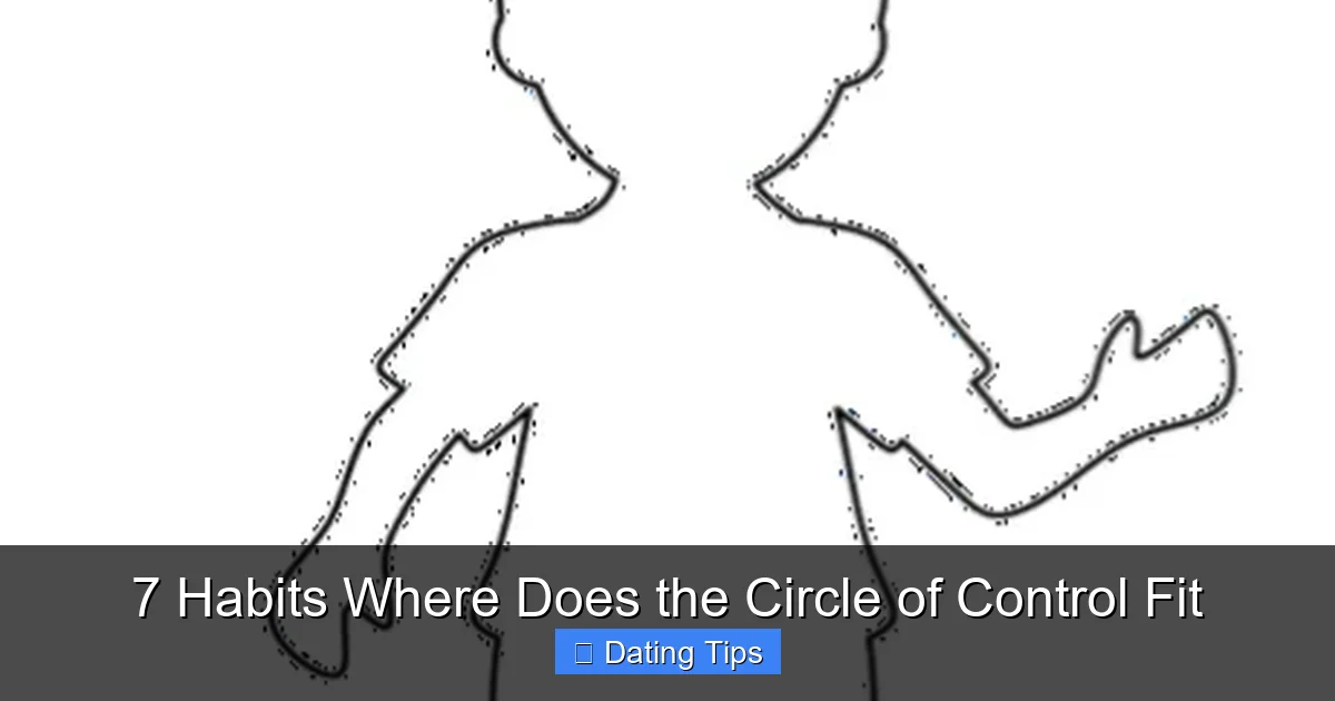 7 Habits Where Does the Circle of Control Fit