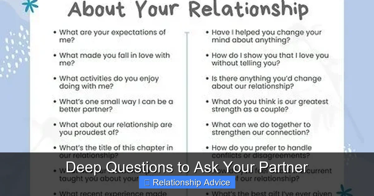 Deep Questions to Ask Your Partner