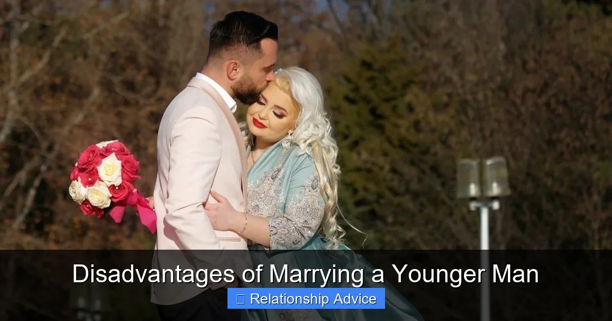 Disadvantages of Marrying a Younger Man