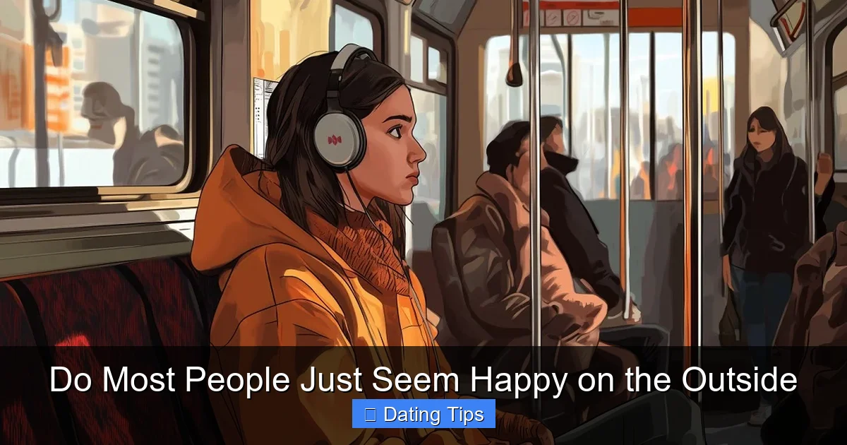 Do Most People Just Seem Happy on the Outside