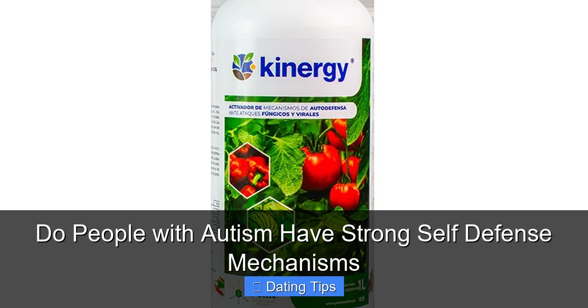 Do People with Autism Have Strong Self Defense Mechanisms