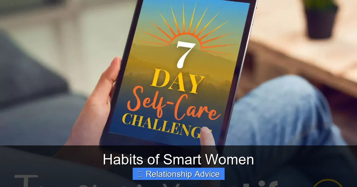 Habits of Smart Women