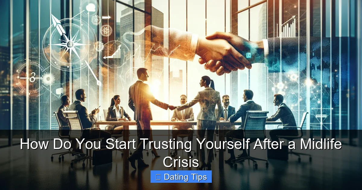 How Do You Start Trusting Yourself After a Midlife Crisis