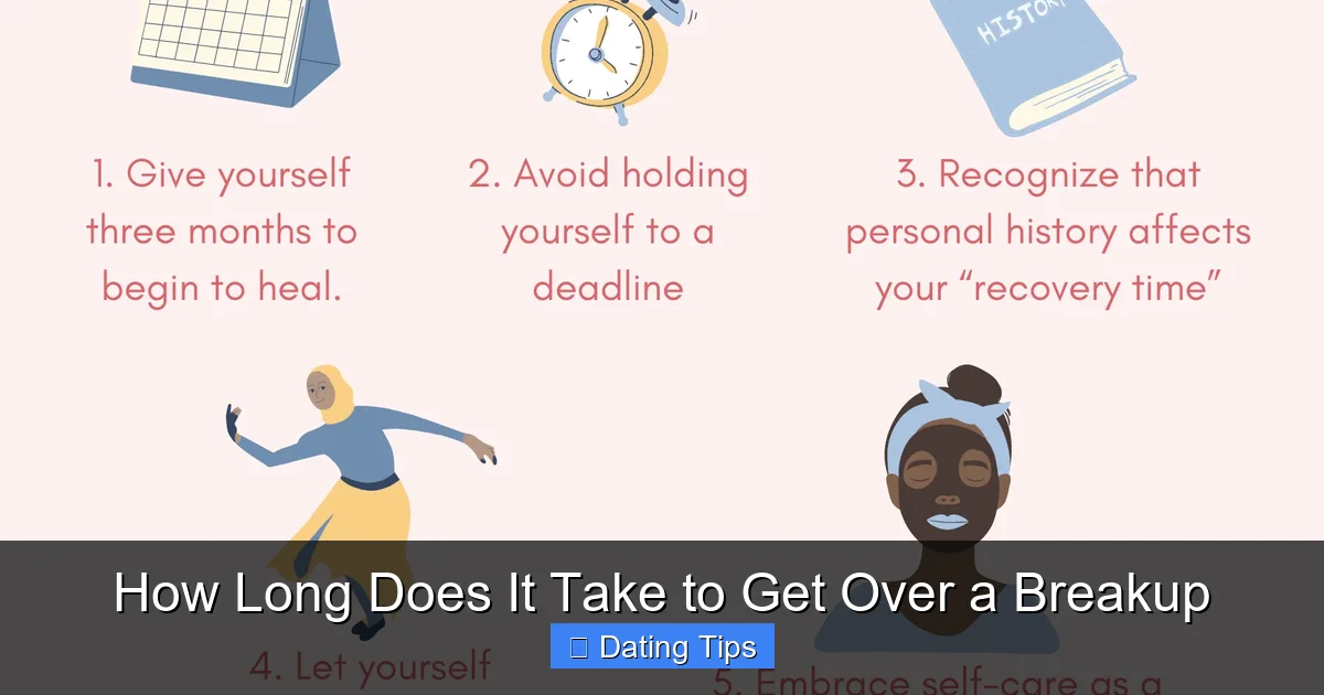 How Long Does It Take to Get Over a Breakup