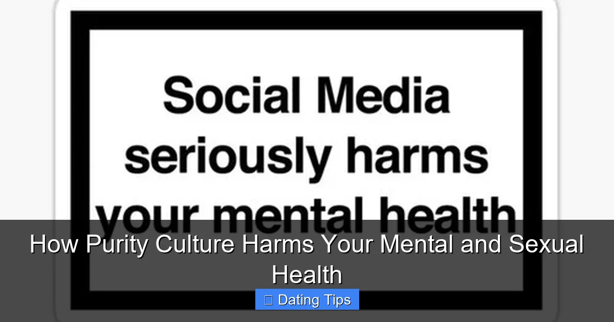 How Purity Culture Harms Your Mental and Sexual Health