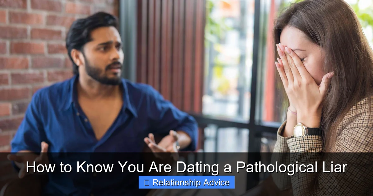 How to Know You Are Dating a Pathological Liar