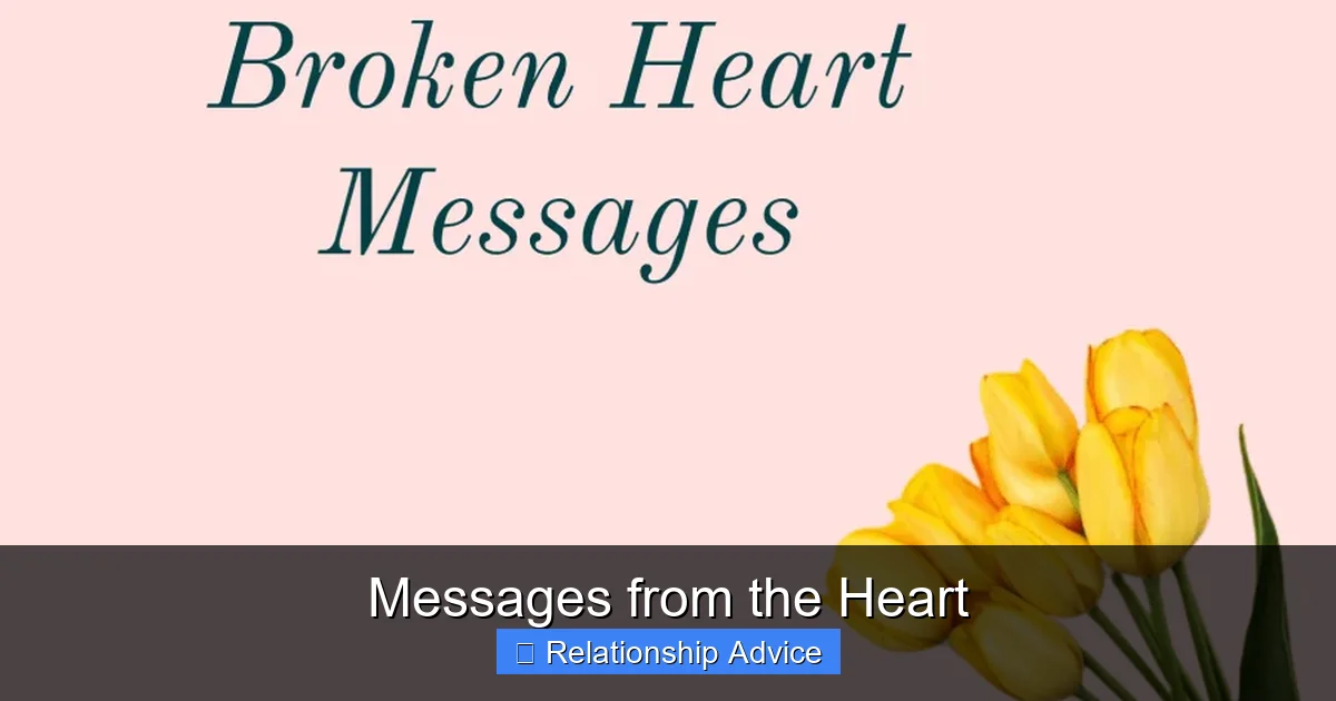 Messages from the Heart