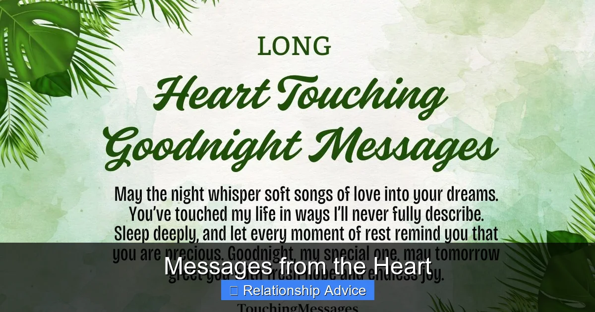 Messages from the Heart
