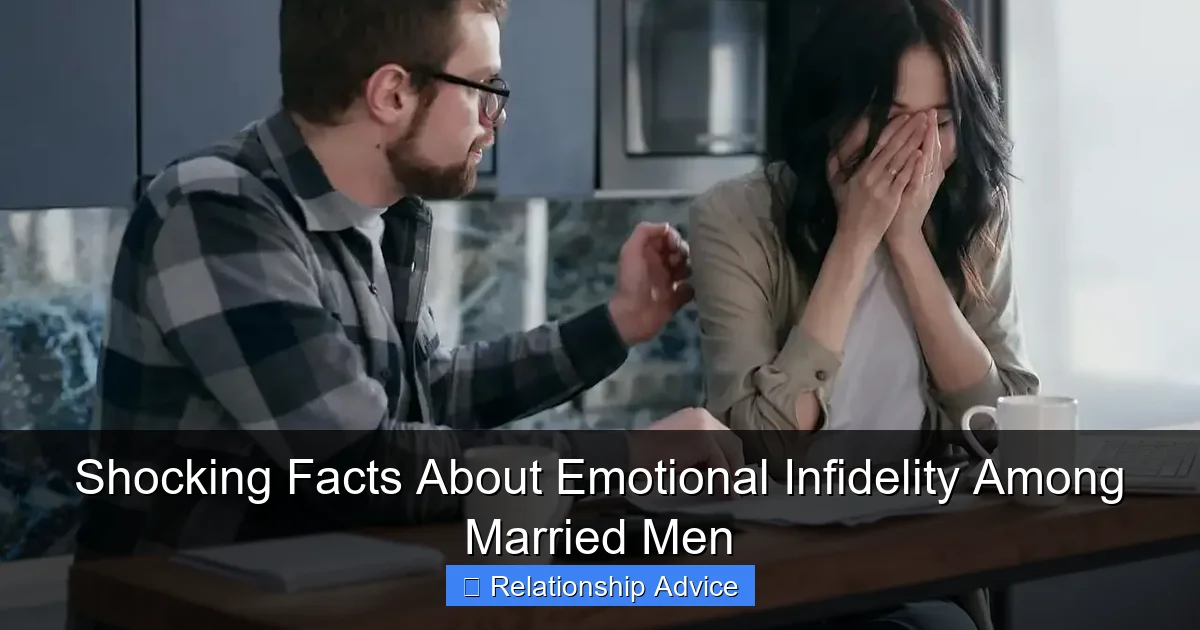 Shocking Facts About Emotional Infidelity Among Married Men