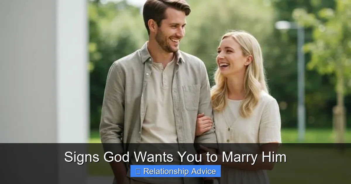 Signs God Wants You to Marry Him
