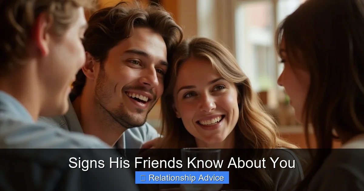 Signs His Friends Know About You