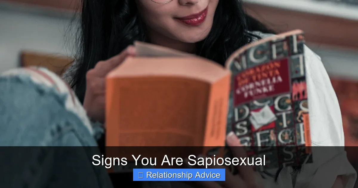 Signs You Are Sapiosexual