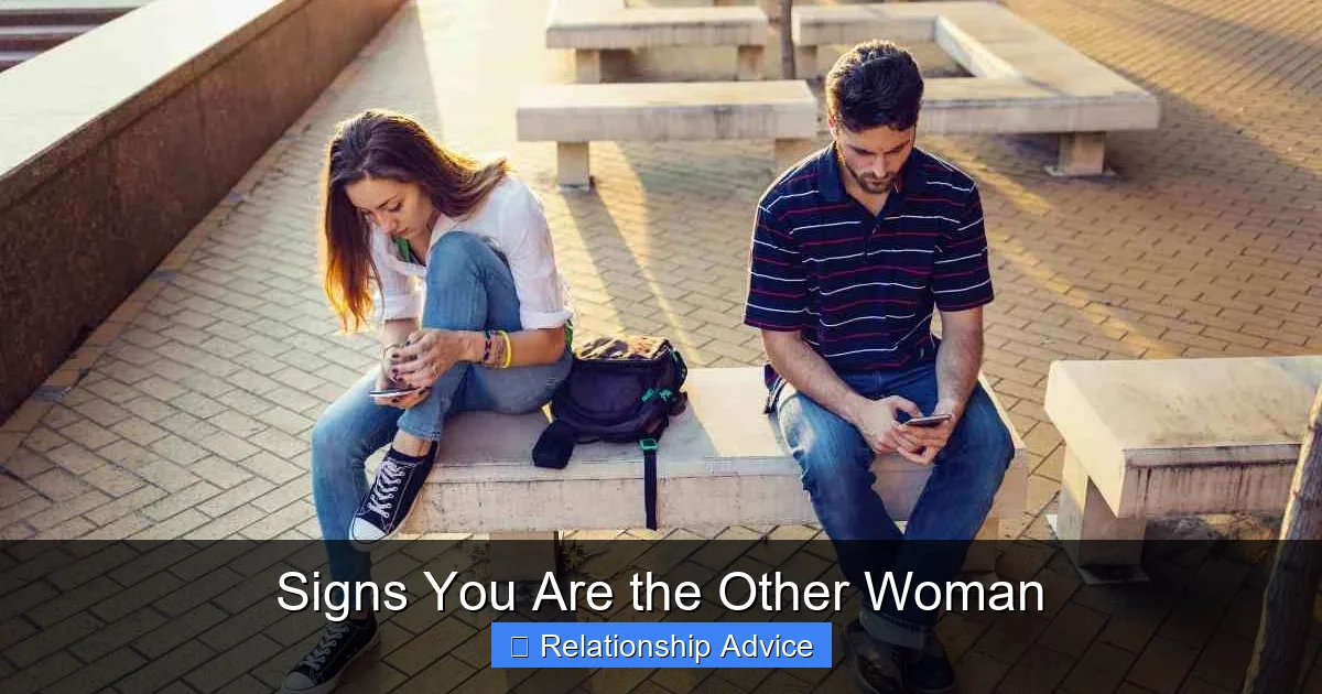 Signs You Are the Other Woman