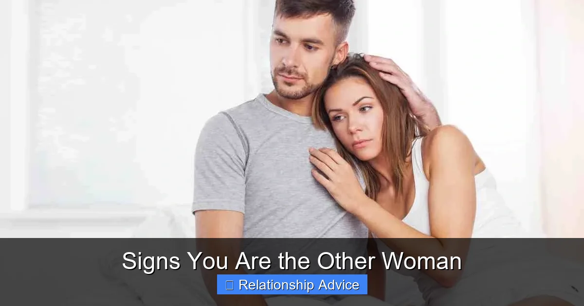 Signs You Are the Other Woman