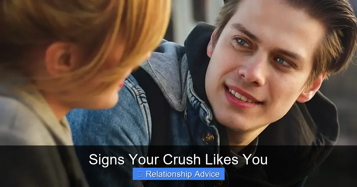 Signs Your Crush Likes You