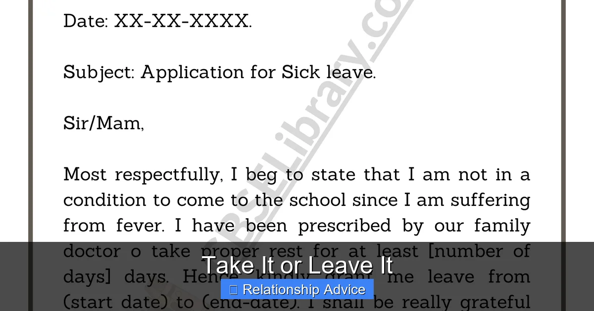 Take It or Leave It