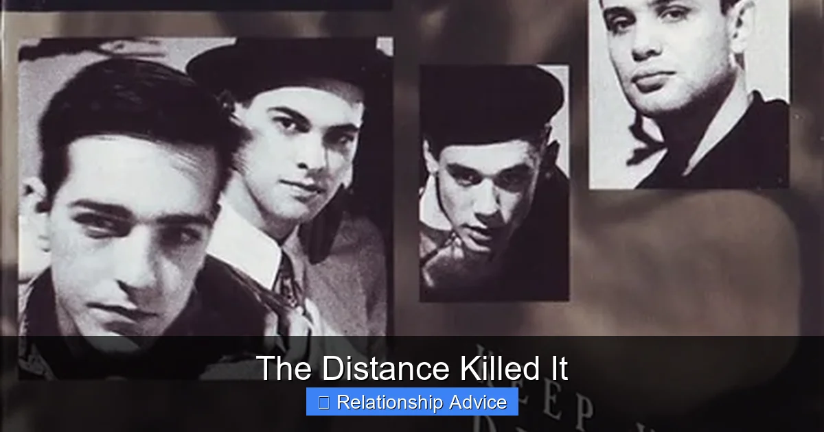 The Distance Killed It
