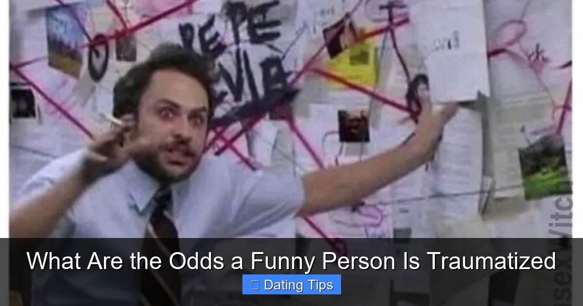 What Are the Odds a Funny Person Is Traumatized
