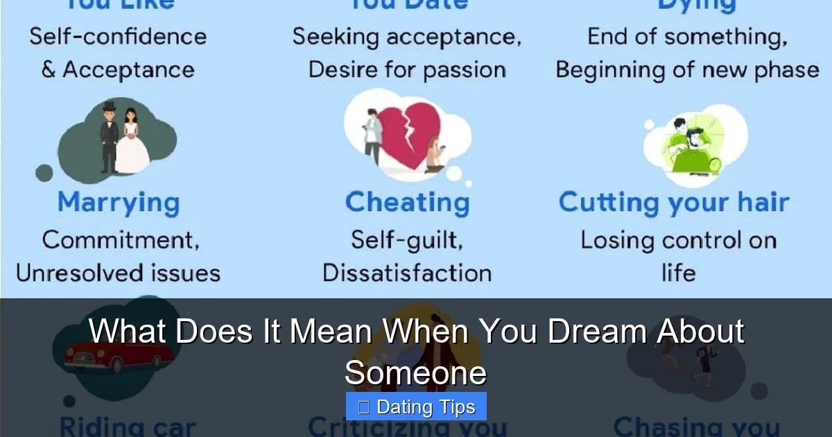 What Does It Mean When You Dream About Someone