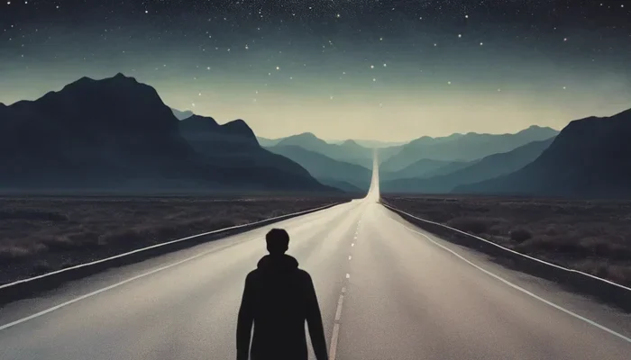 Walking on Highway in Dream