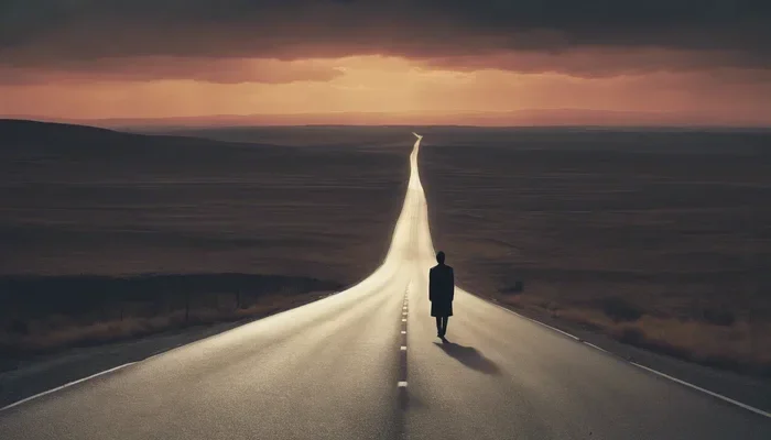 Walking on Highway in Dream