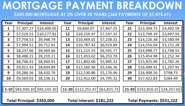 What Percentage Of Mortgage Goes To Principal Explained