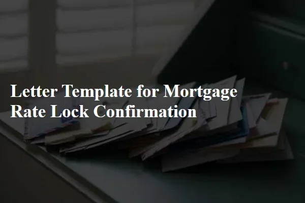 Can I Lock a Mortgage Rate Before an Appraisal