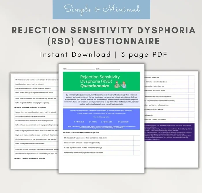 Rejection Sensitive Dysphoria Test