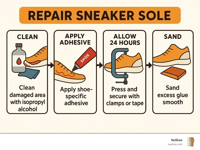 How to Fix Shoe Sole Separation Without Glue