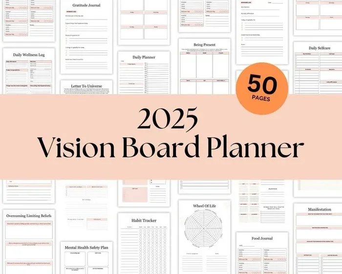 How to Create a Vision Board for 2025