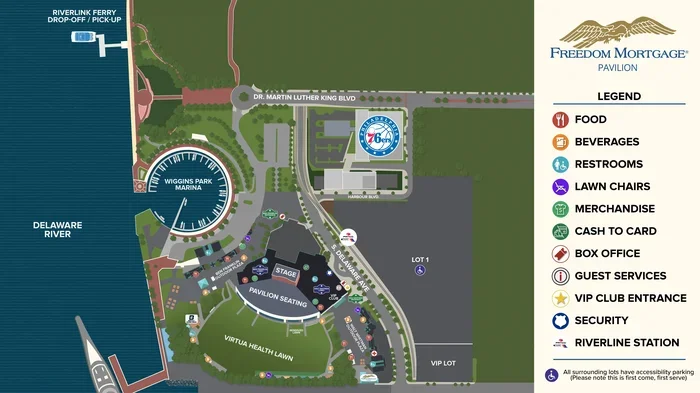 Parking At Freedom Mortgage Pavilion Your Complete Guide