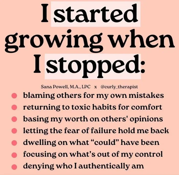 Simple Changes To Make When Youve Stopped Growing As A Person