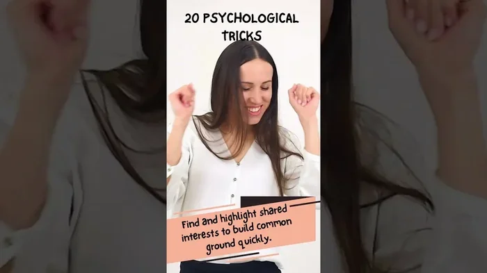 Smart Psychological Tricks To Make People Instantly Open Up To You