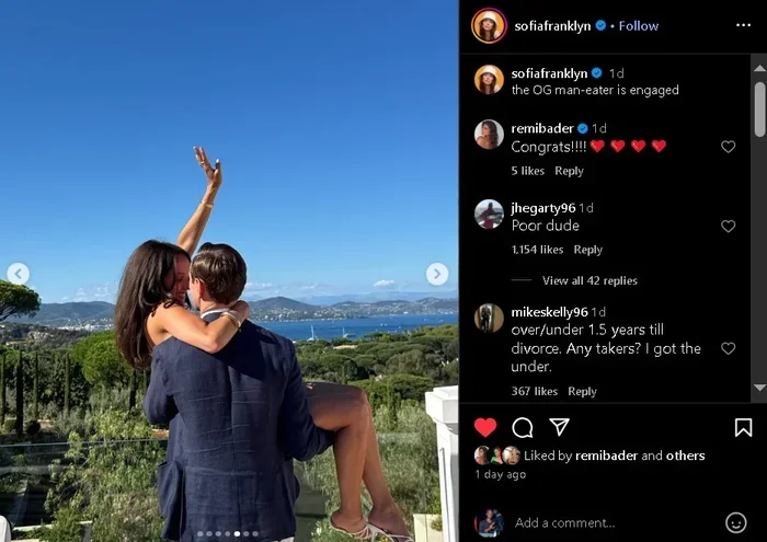 Who Is Sofia Franklyn Engaged To and What We Know